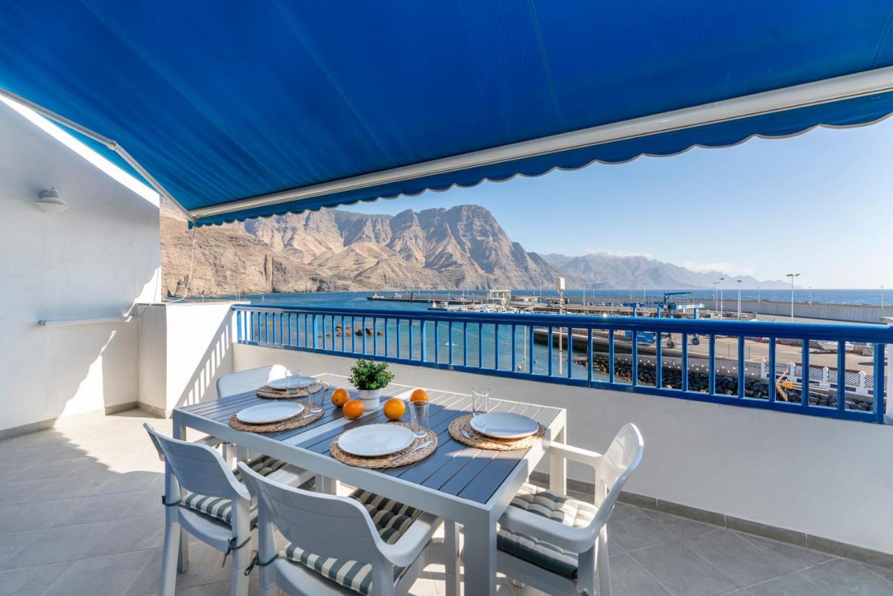 Ferienwohnung Agaete White&Blue House Exterior foto