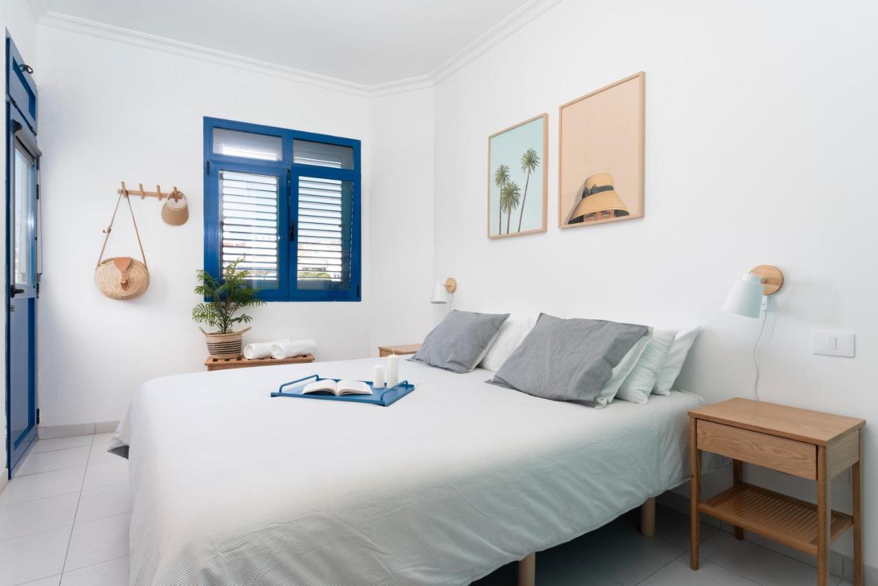 Ferienwohnung Agaete White&Blue House Exterior foto